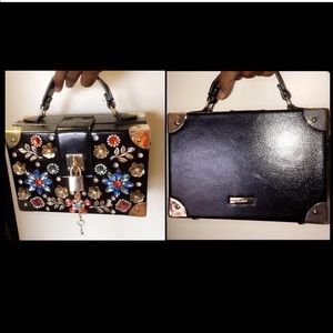 Bejeweled handbag